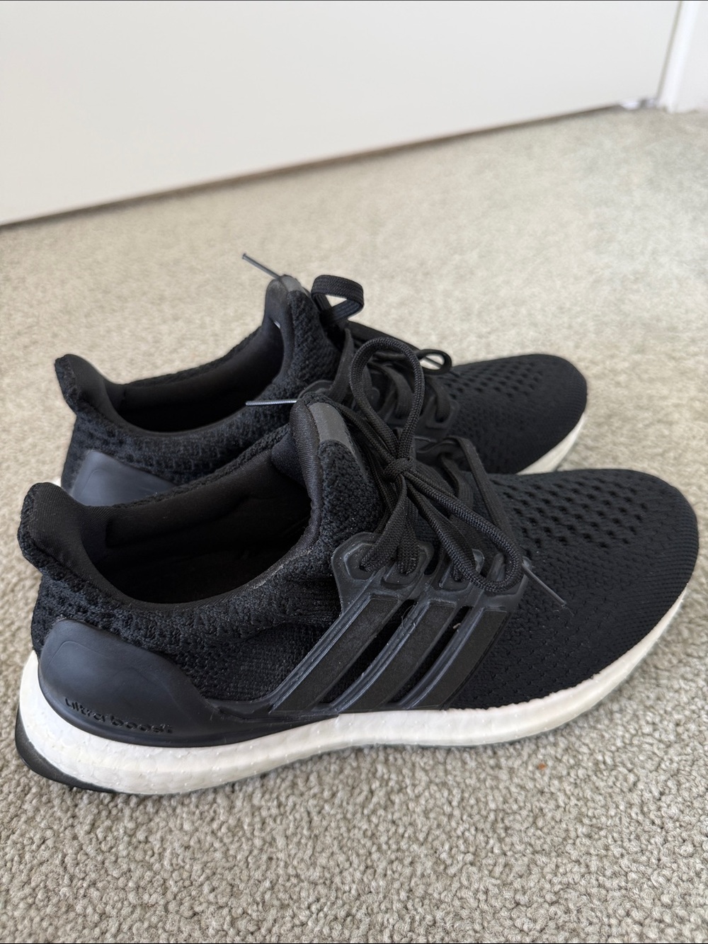 adidas Black Ultraboost Sneakers - Women’s size 5